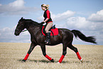 riding woman
