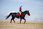 riding woman
