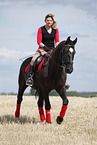riding woman