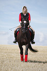 riding woman
