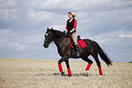riding woman
