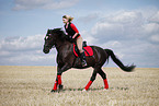 riding woman
