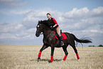 riding woman