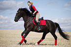 riding woman