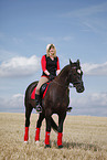 riding woman