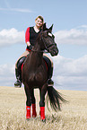 riding woman