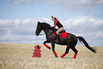 riding woman