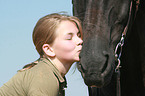 girl and warmblood