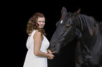 bride and horse