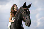 bride and horse