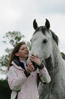 woman with Holsteiner horse