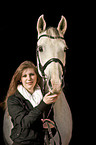 woman with warmblood
