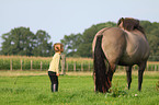 girl with horse
