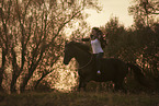 woman with horse
