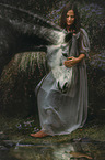 woman with horse