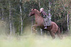 woman with horse