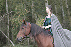 woman with horse