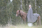 woman with horse