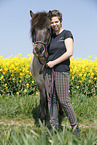 girl with Icelandic Horse