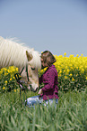 girl with Icelandic Horse