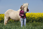 girl with Icelandic Horse