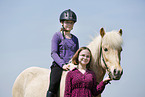 girl with Icelandic Horse