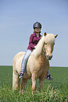 girl with Icelandic Horse