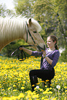 girl with Icelandic Horse