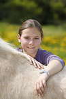 girl with Icelandic Horse