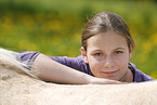 girl with Icelandic Horse