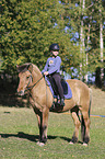 girl with Icelandic Horse