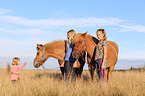 girl and Icelandic horse