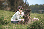 Icelandic horse foal