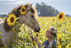 young Icelandic horse mare