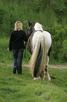 woman with Irish Tinker