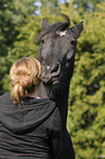woman with Irish Tinker