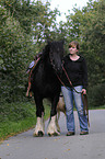 woman with Irish Tinker