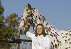 woman and horse