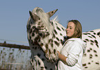 woman and horse