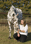 woman and horse