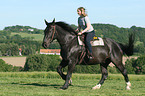 riding woman