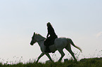 riding woman