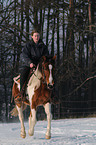 running horse