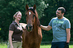 humans with Lusitano