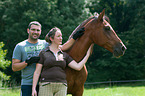 humans with Lusitano