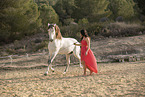 Free work with Lusitano