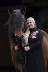 Woman with Mecklenburg cold blood