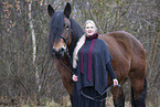 Woman with Mecklenburg cold blood