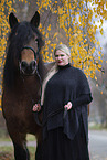 Woman with Mecklenburg cold blood