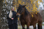 Woman with Mecklenburg cold blood